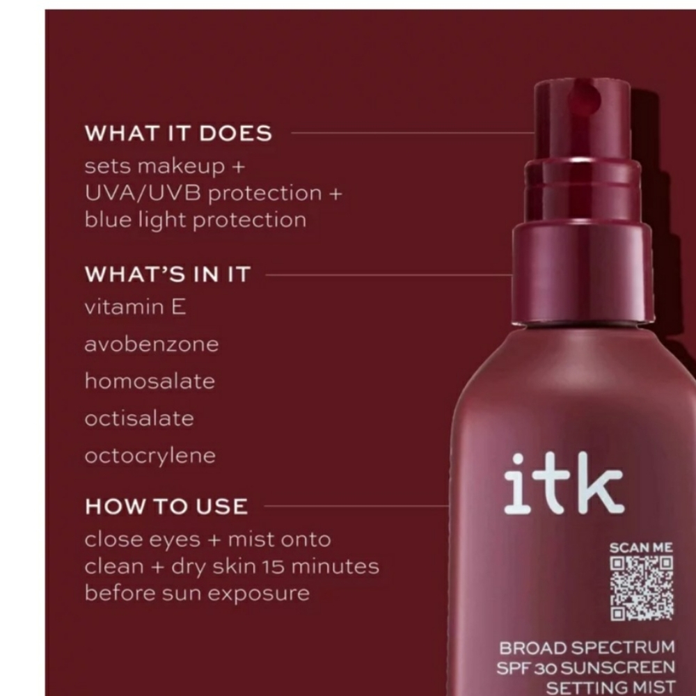 itk Setting Mist with SPF 30 - Picture 3 of 3